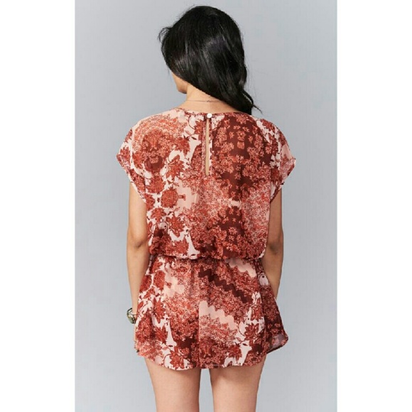 SALE!!!  💕HP💕  NWOT SMYM Happy Henna Romper - Picture 3 of 6